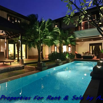 villa for rent phuket, house for rent  phuket, 4 bedrooms villa bangtao Phuket for rent